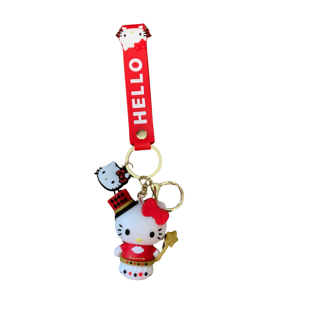 Hello Kitty Charm Keychain