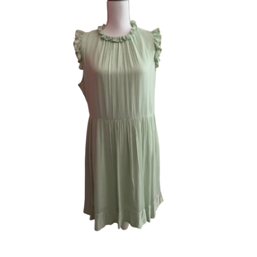 Green Pocket Babydoll Dress