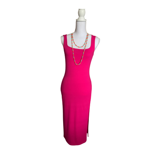 Fuchsia Sleeveless Dress