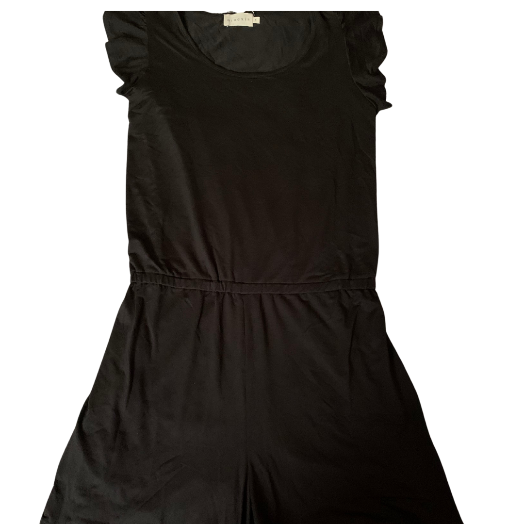 Black Romper Shorts